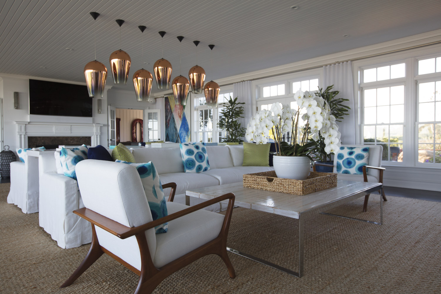 Photo of construction by Ronald Webb Builder.